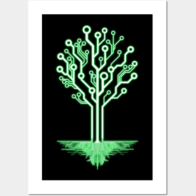 Tree Of Knowledge Wall Art by GraphicsGarageProject